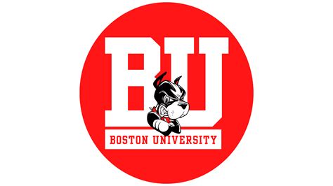 Boston University Logo Logo Zeichen Emblem Symbol Geschichte Und