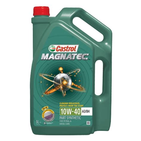 Castrol Magnatec 10w 40 Synthetic Motor Oil 5l Ichwe