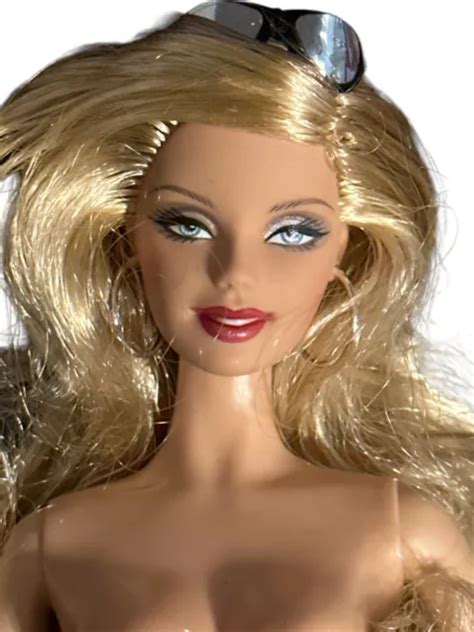 NUDE MATTEL BARBIE JUICY Couture Model Muse Blonde 2004 Gold Label