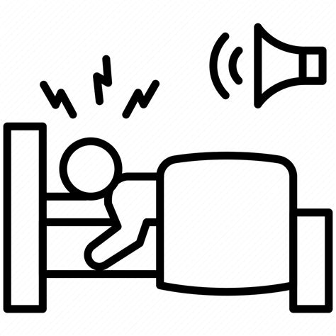 Noise Disturbance Sleep Disturb Speaker Loud Icon Download On