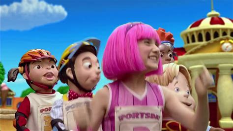 Every Episode Of Lazytown But Only When They Say Having Fun Is What Its All About Youtube