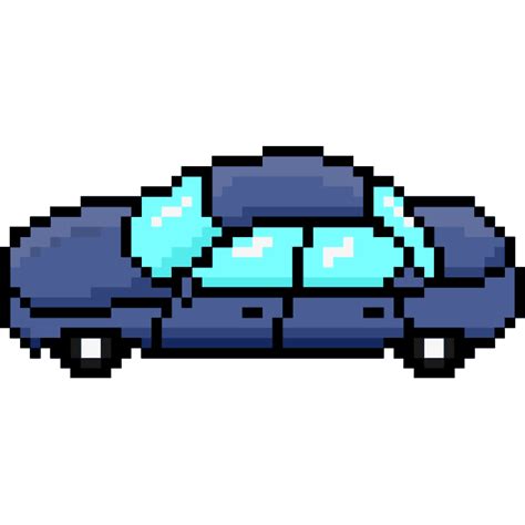Pixel Art Car Png