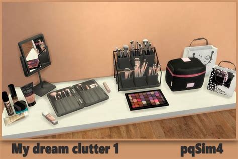 Pqsim4 My Dream Clutter 1 The Sims 4 Custom Content Sims 4 Sims