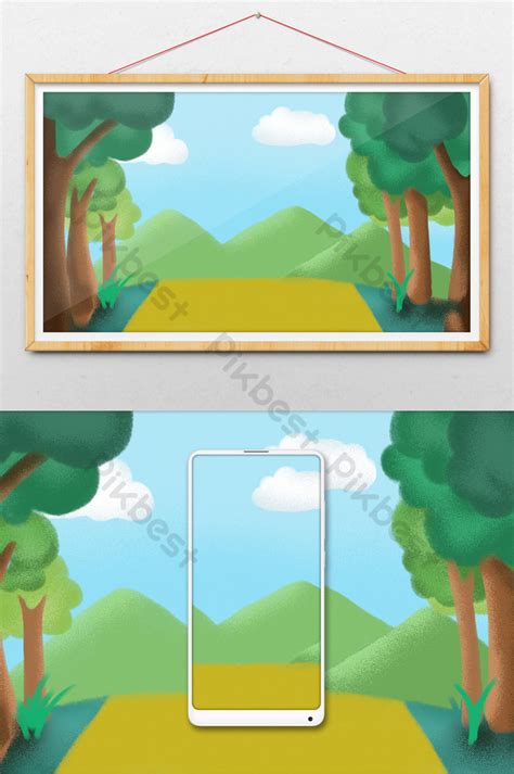 Gambar Pegunungan Animasi