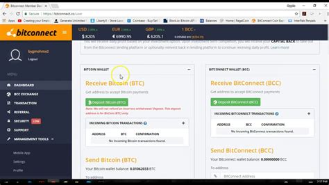 Technically, it's a public key, though different. How to find your Bitcoin Wallet Address in Bitconnect ...