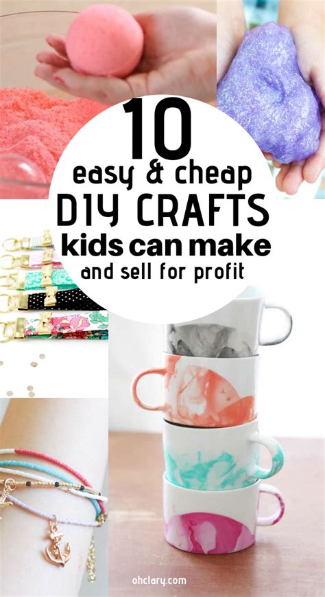 15 Crafts For Kids To Make And Sell For Profit Right Now 2021