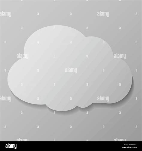 Cloud Vector Icon Stock Vector Image And Art Alamy