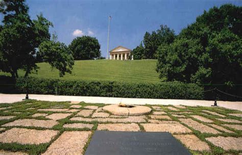 John F Kennedy Grave Arlington National Cemetary Washington Dc