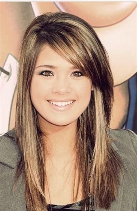Layered Hairstyles With Side Swept Bangs Hairstyles6d
