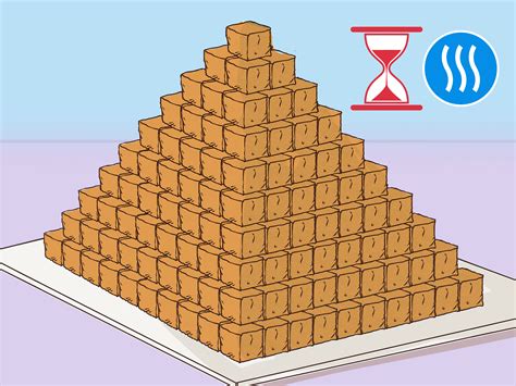 how to build a pyramid out of cardboard