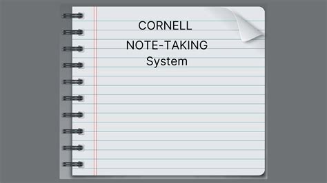 Cornell Note Taking System Meaning And How To Master It Marketing91