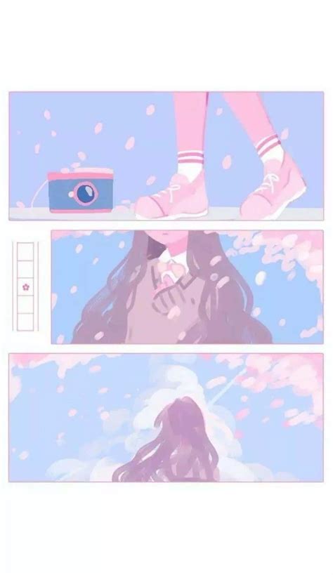Download Pastel Pink Aesthetic Anime Wallpaper