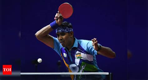 Touching 40s Indias Tt Great Sharath Kamal Hits Peak Ahead Of Tokyo