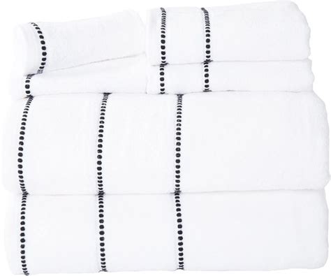 Luxury Cotton Towel Set Quick Dry Zero Twist And Soft 6 Piece Set