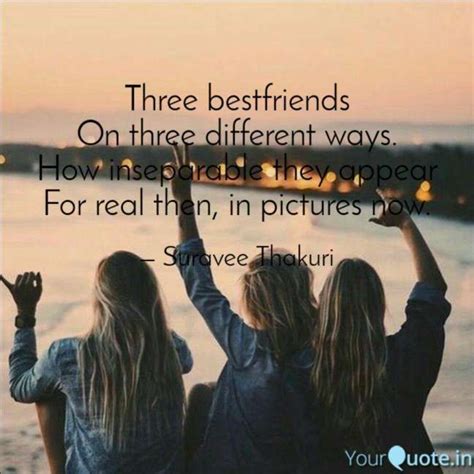 17 Three Best Friends Quotes Friendship Quote In