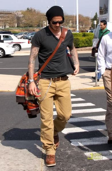 David Beckham Beanie Get The Look Slouchy Beanies For Men King