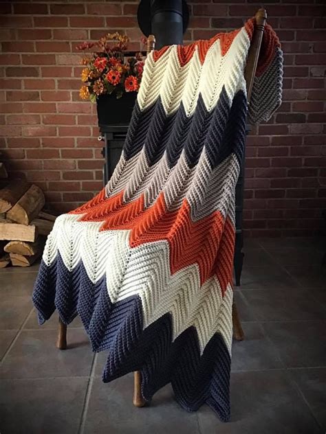 Daisy Farm Crafts In 2021 Crochet Ripple Blanket Crochet Ripple