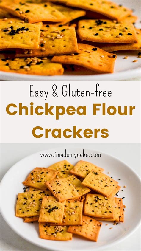 Easy Gluten Free Crackers Recipe With Chickpea Flour Recipe Healthy