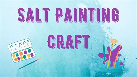 Salt Painting Craft Youtube