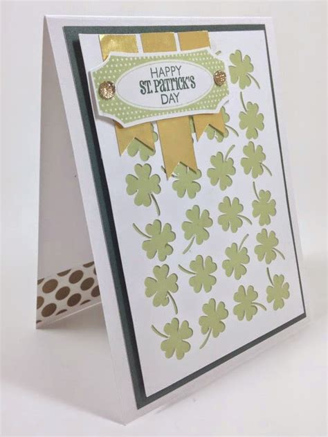 Courtney Lane Designs Cricut Artfully Sent Four Leaf Clover Card