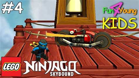 Lego Ninjago Skybound 4 Kais Bike Walkthrough Lighthouse Level Cda