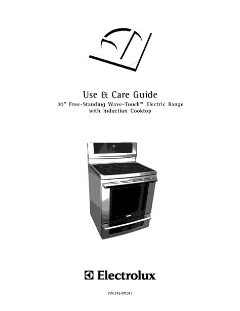 Electrolux Convection Oven Convection Oven User Guide