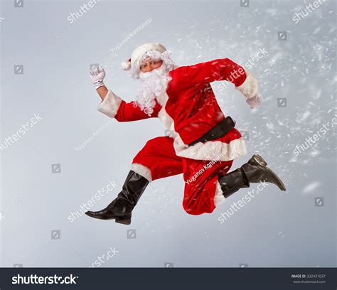 Portrait Of Funny Santa Claus Stock Photo 332431037 Shutterstock
