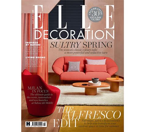 Misha Wallcoverings Su Elle Decoration Uk Pubblicazioni Editoriali
