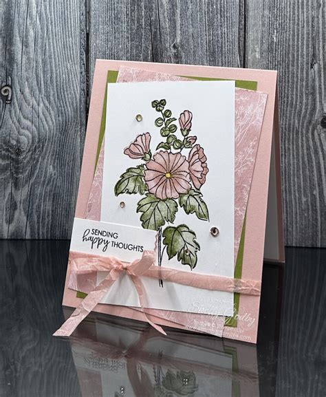 2 Ways To Use 1 Marker For A Pretty Stampin Up Beautifully Happy