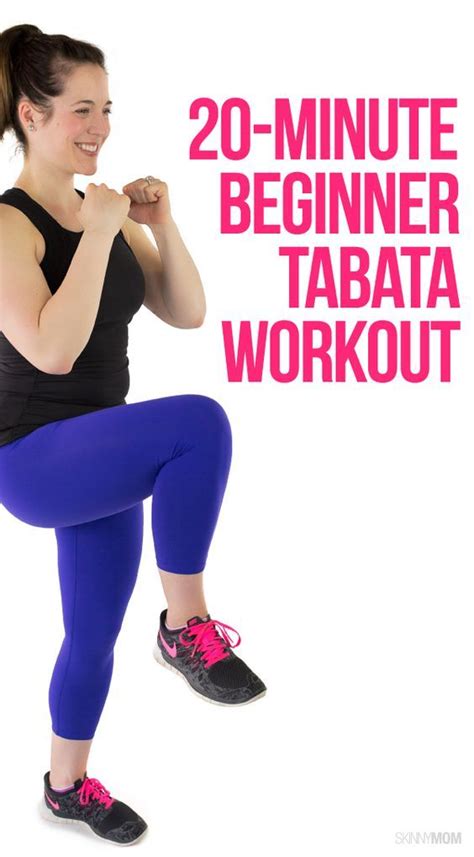 Try This Minute Beginner Tabata Workout Video Lichaamsbeweging Sport Motivatie Gezond