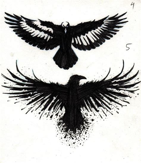The 25 Best Crow Tattoos Ideas On Pinterest Raven Tattoo Crow