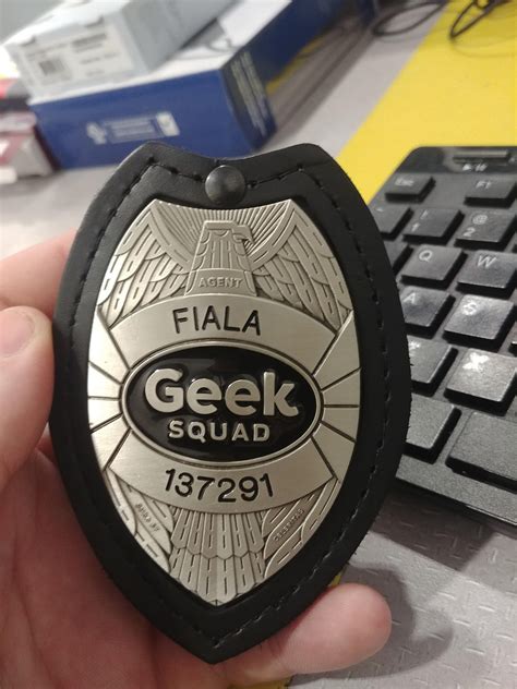 After 5 years with best buy (2 with geek squad) I finally got my badge