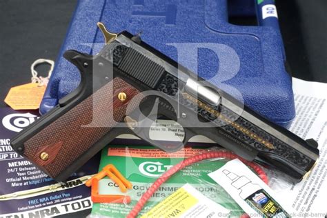 Davidsons Exclusive Colt 1911 Classic Heritage Engraved 38 Super Mfd 2020 Lock Stock And Barrel