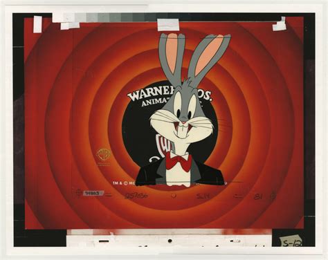 Bugs Bunny Production Cel Id Aprlooney54805 Van Eaton Galleries