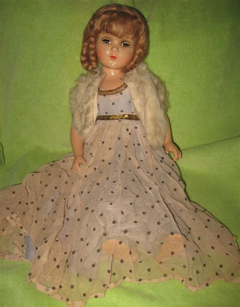 Composition Doll With Original Clothes Circa 1940s 20 Antique Sleep