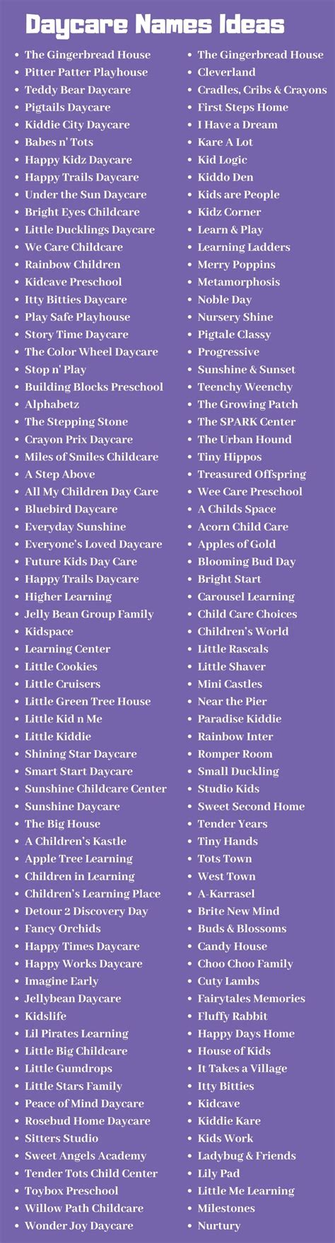 country daycare name ideas deft blogs photography