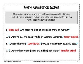 How to use dialogue in an essay. Quotation Marks - Researching and Using Dialogue in Writing by Teacher Huddle