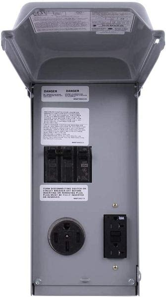 Ge Ge1lu502ss Unmetered Rv Outlet Box 70 Amp 120240 Volt Toolbox