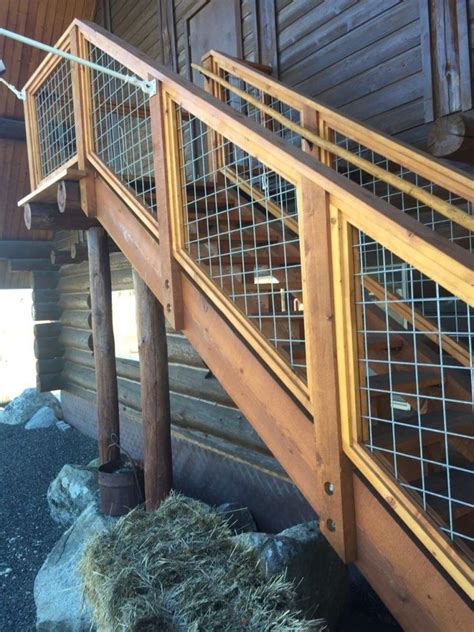 Hog Wire Stair Railing Inf Inet