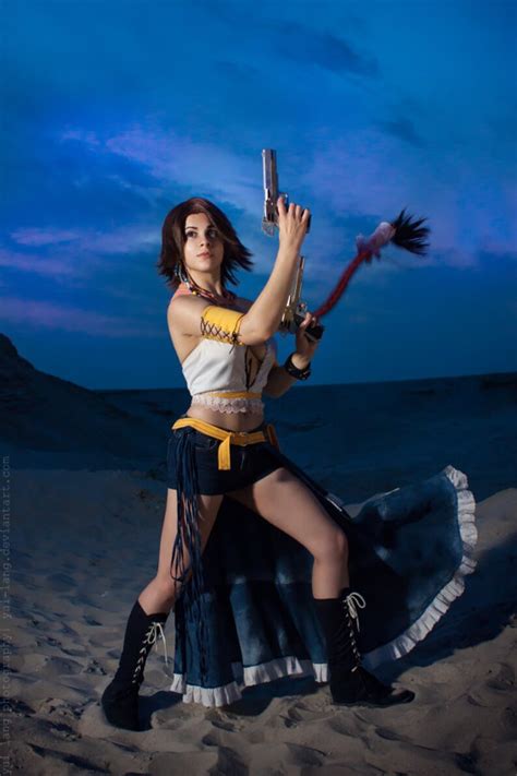Final Fantasy X 2 Yuna Gunner Hq Cosplay Photo Print Etsy