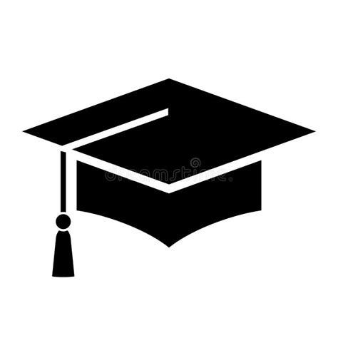 Símbolos Graduados Diploma Lápiz Birrete Emblema De La Graduación