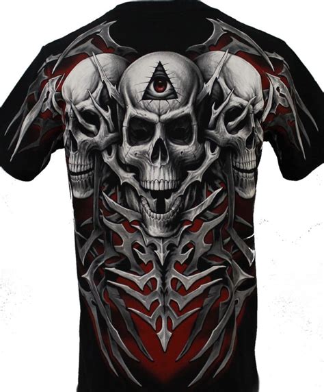 Skull T Shirt Size Xxxl Roxxbkk