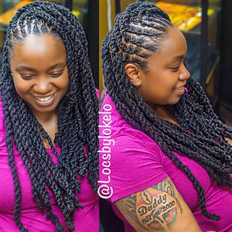 22 Two Strand Twist Locs Hairstyles Hairstyle Catalog