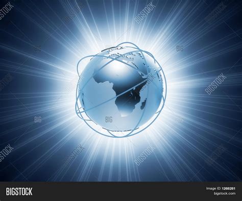 Glowing Earth Image And Photo Free Trial Bigstock