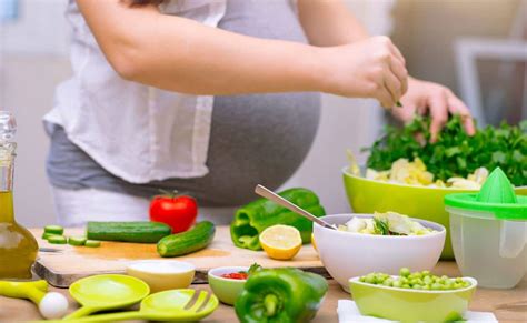 Alimentación a seguir durante el embarazo