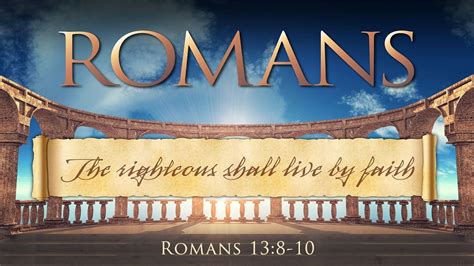 The Exceptional Debt Of Love Romans 138 10 Youtube