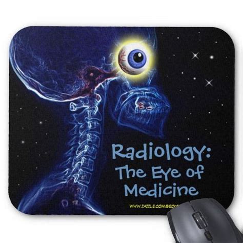Radiology Eye Of Medicine Mousepad Radiology Medicine Mouse Pad
