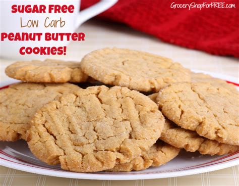 Sugar Free Low Carb Peanut Butter Cookies
