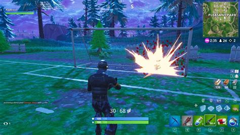 Fortnite Season 4 Guide Score A Goal On Different Pitches Pitch