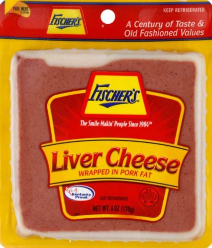 Fischers Liver Cheese Lunchmeat 6 Oz Ralphs